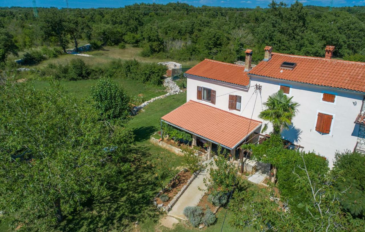 Villa Stancija Roza Svetvinčenat Exterior foto