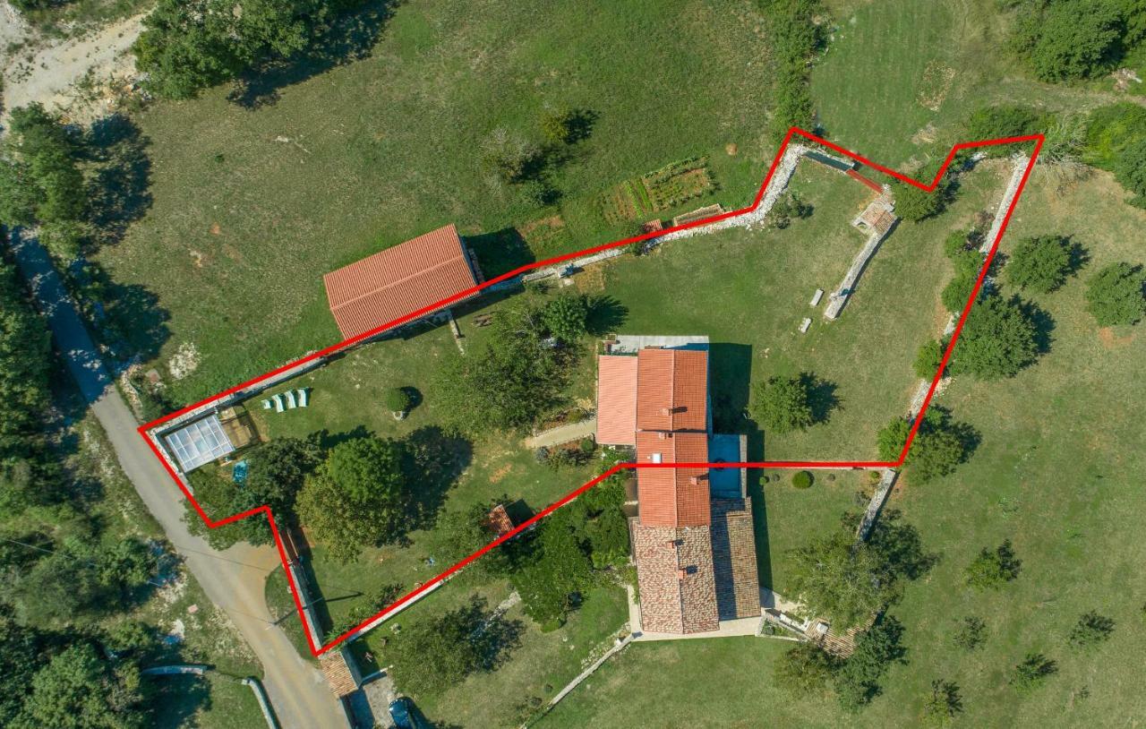 Villa Stancija Roza Svetvinčenat Exterior foto